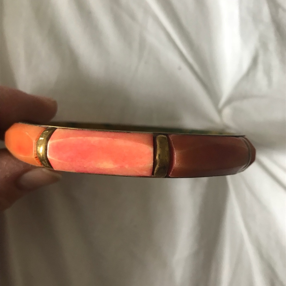 Orange bracelet